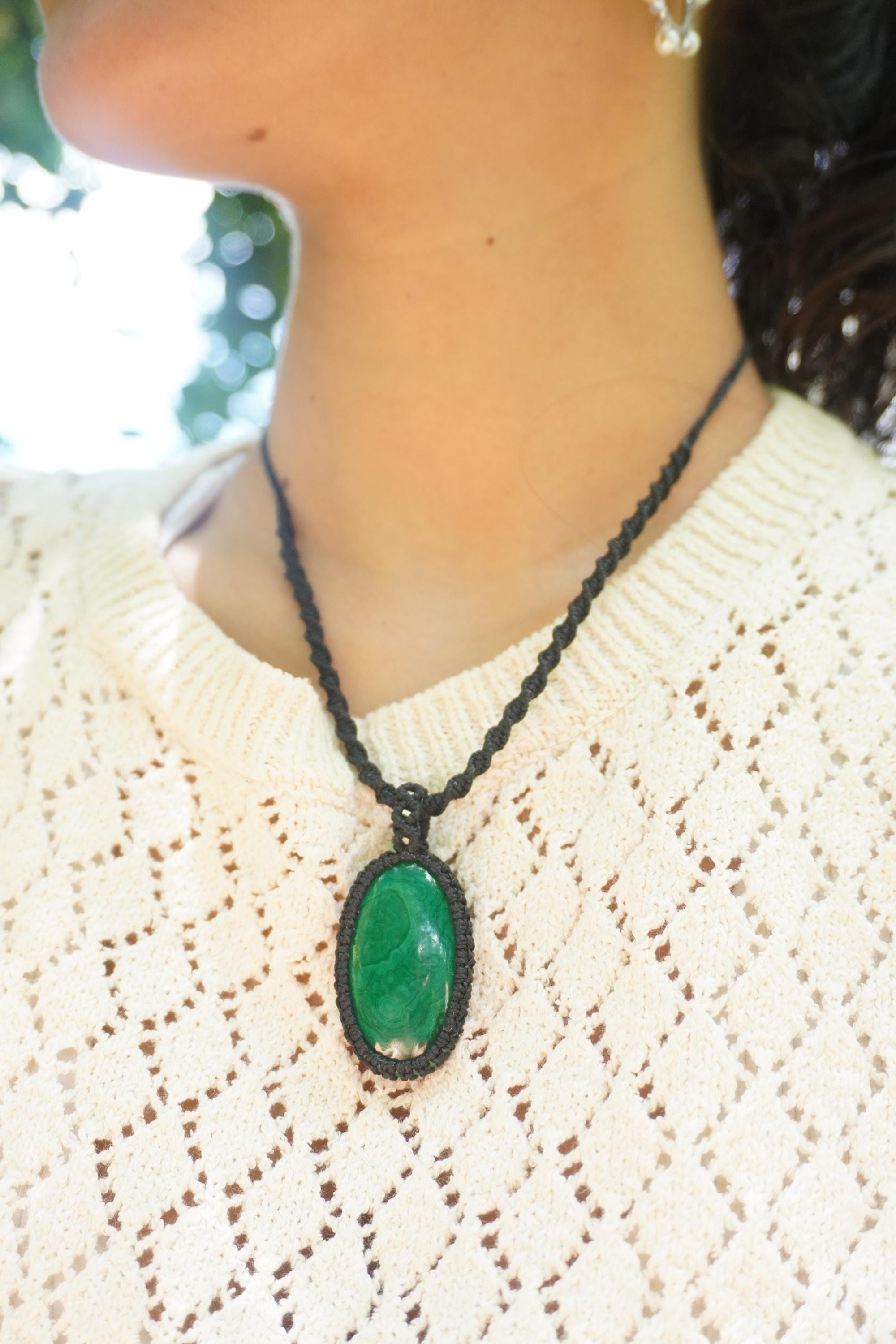 Collar de Malaquita