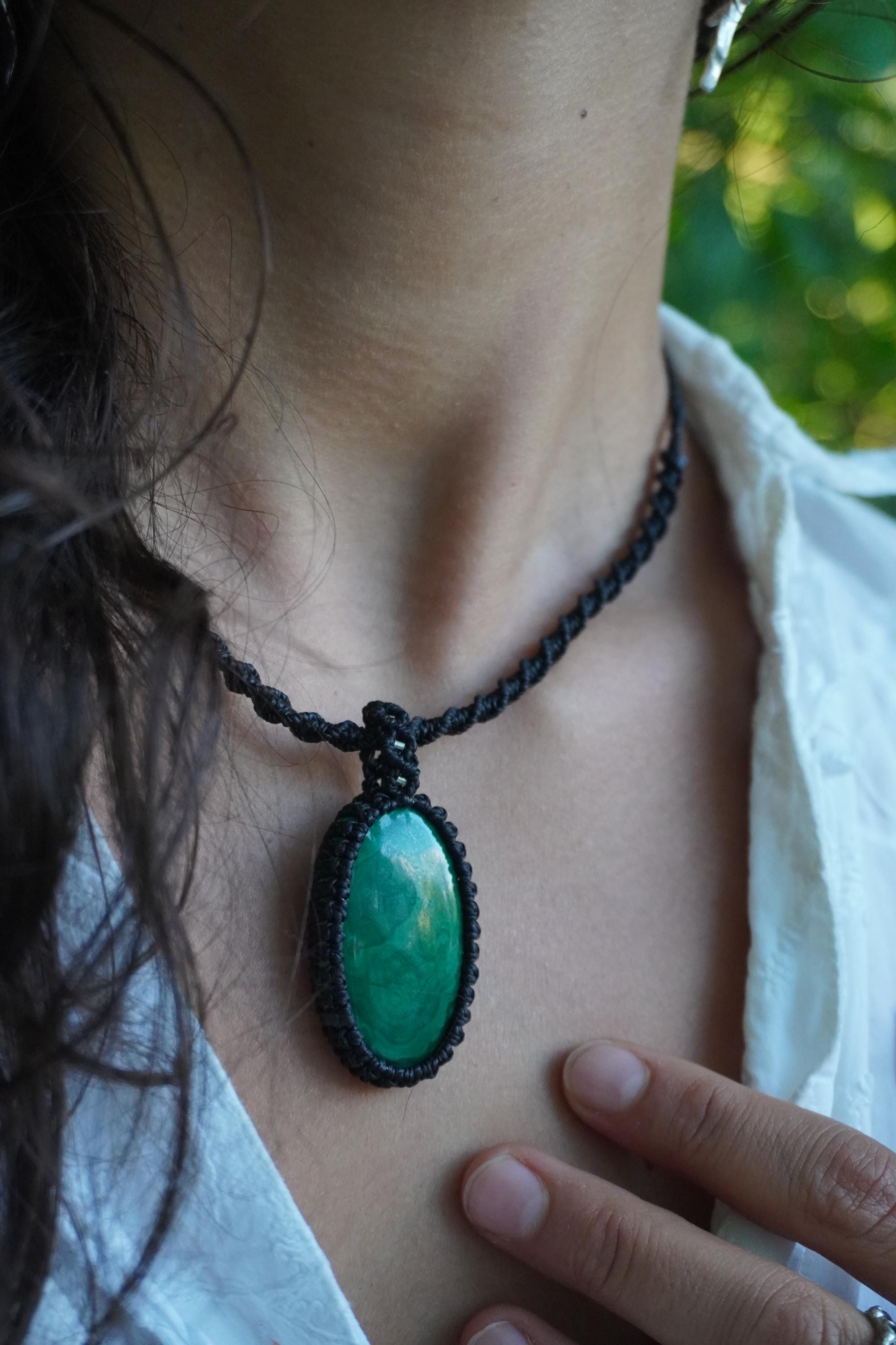 Collar de Malaquita