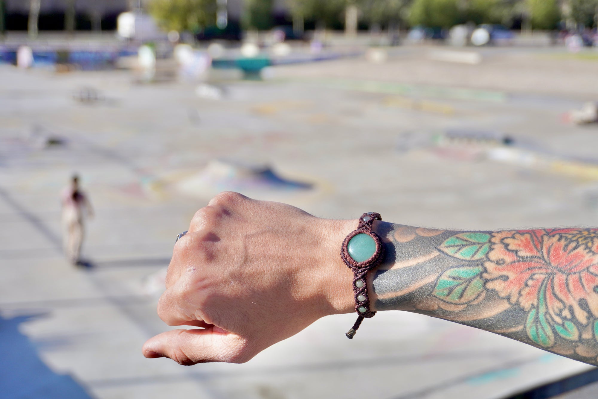Pulsera Cuarzo Verde