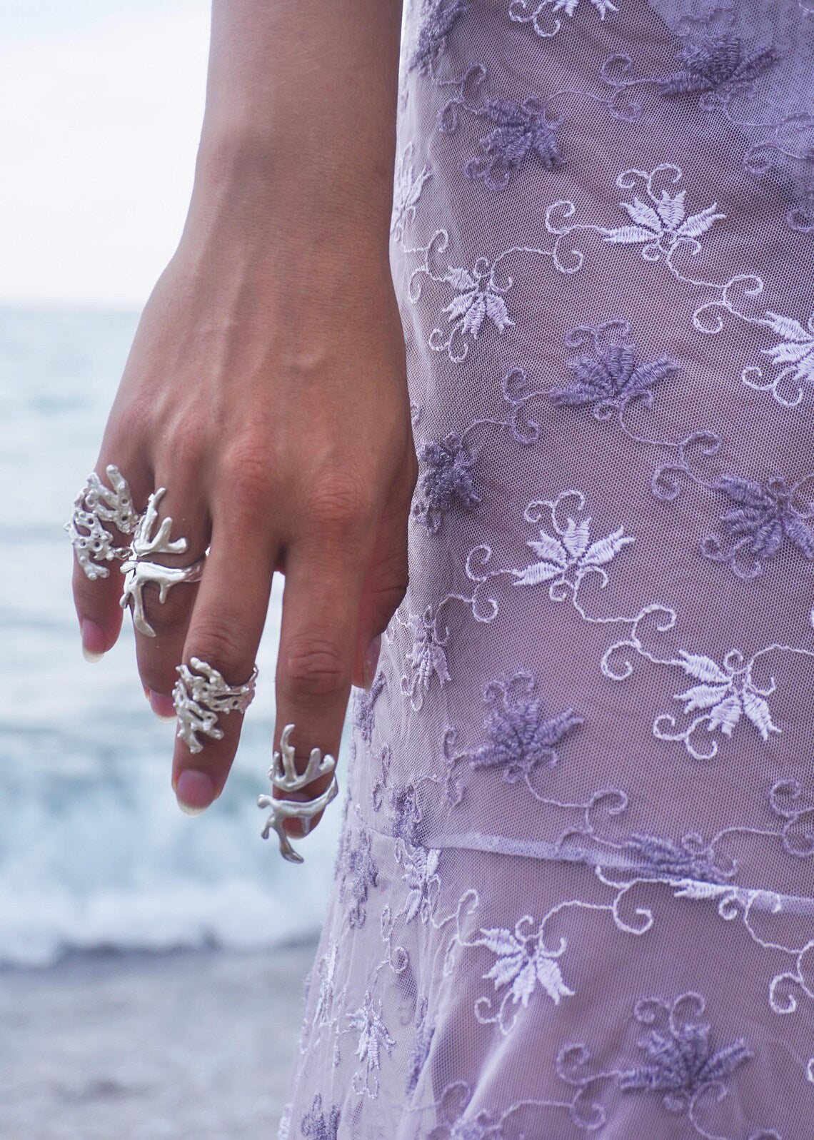Anillo Cochayuyo en plata