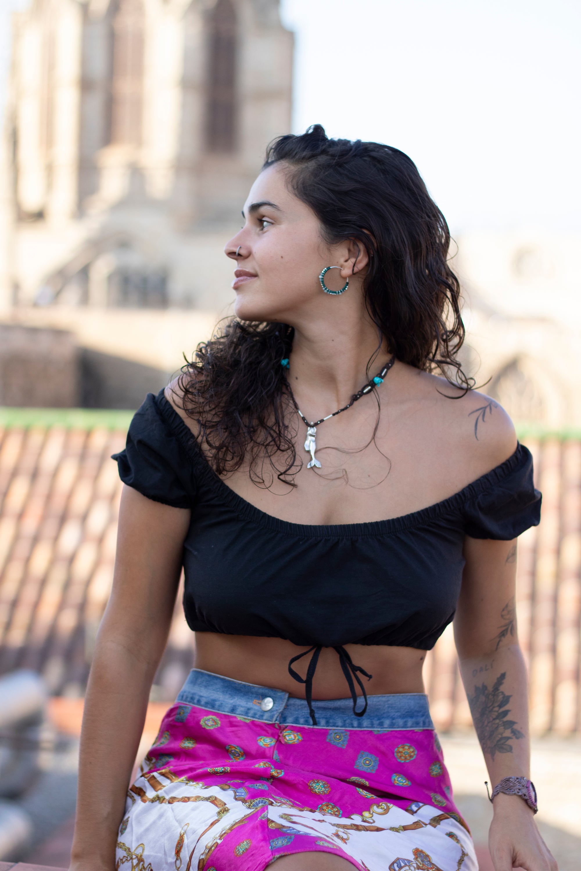 Aros de plata con Amazonita