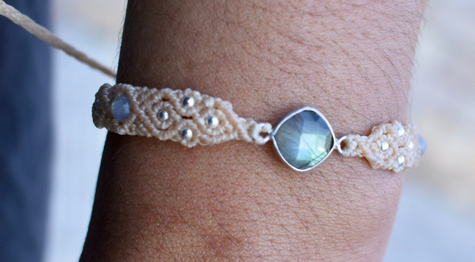 Pulsera de Labradorita