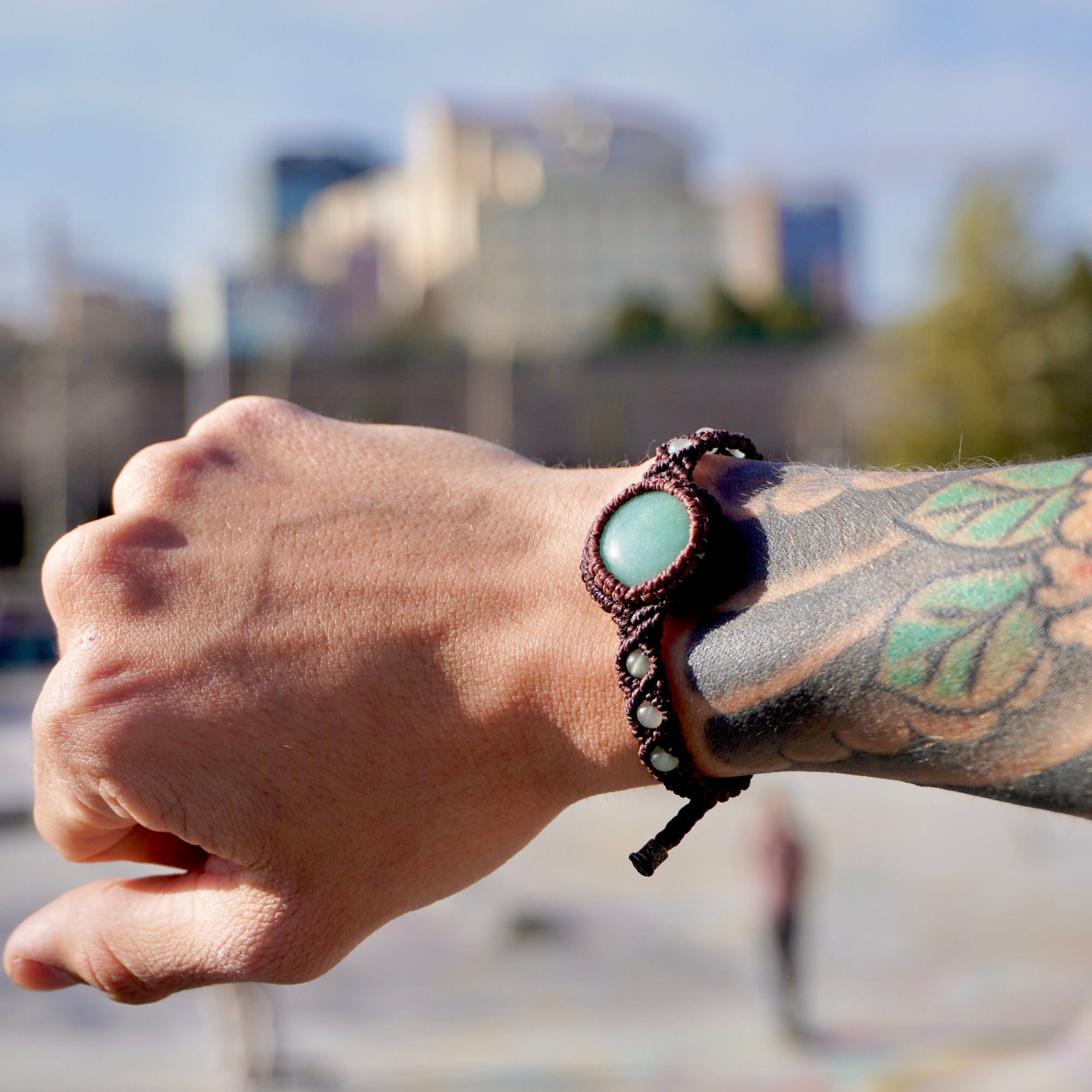 Pulsera Cuarzo Verde