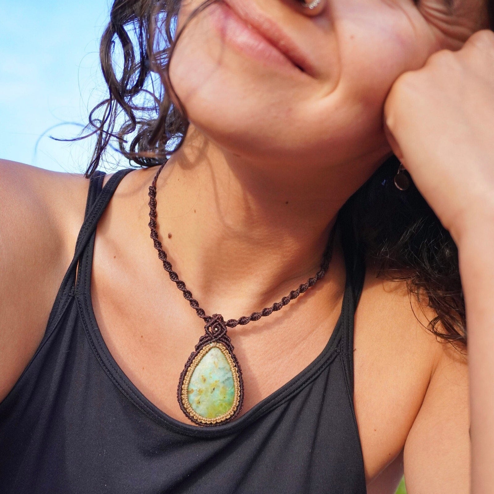 Collar de Crisoprasa