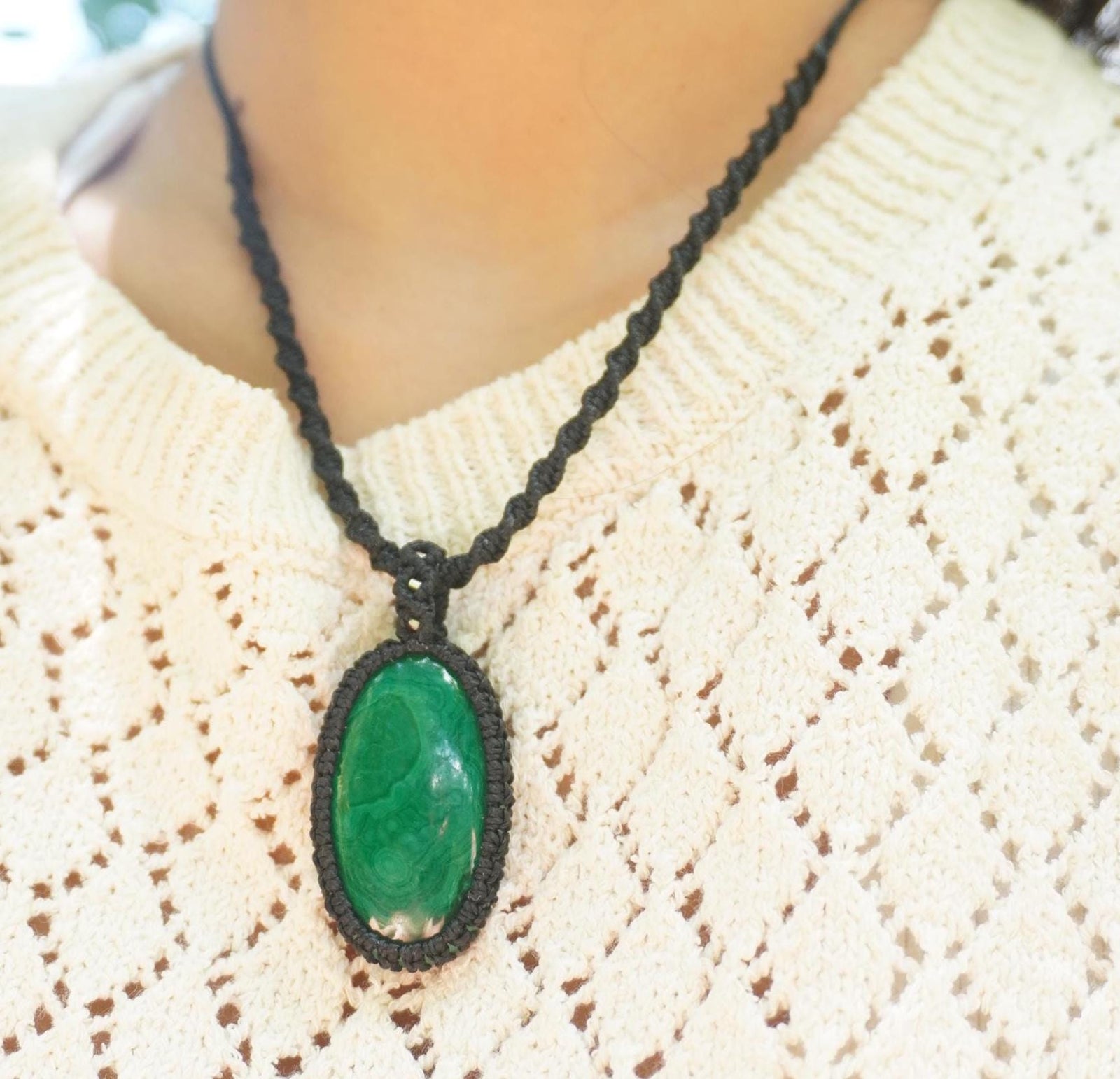 Collar de Malaquita