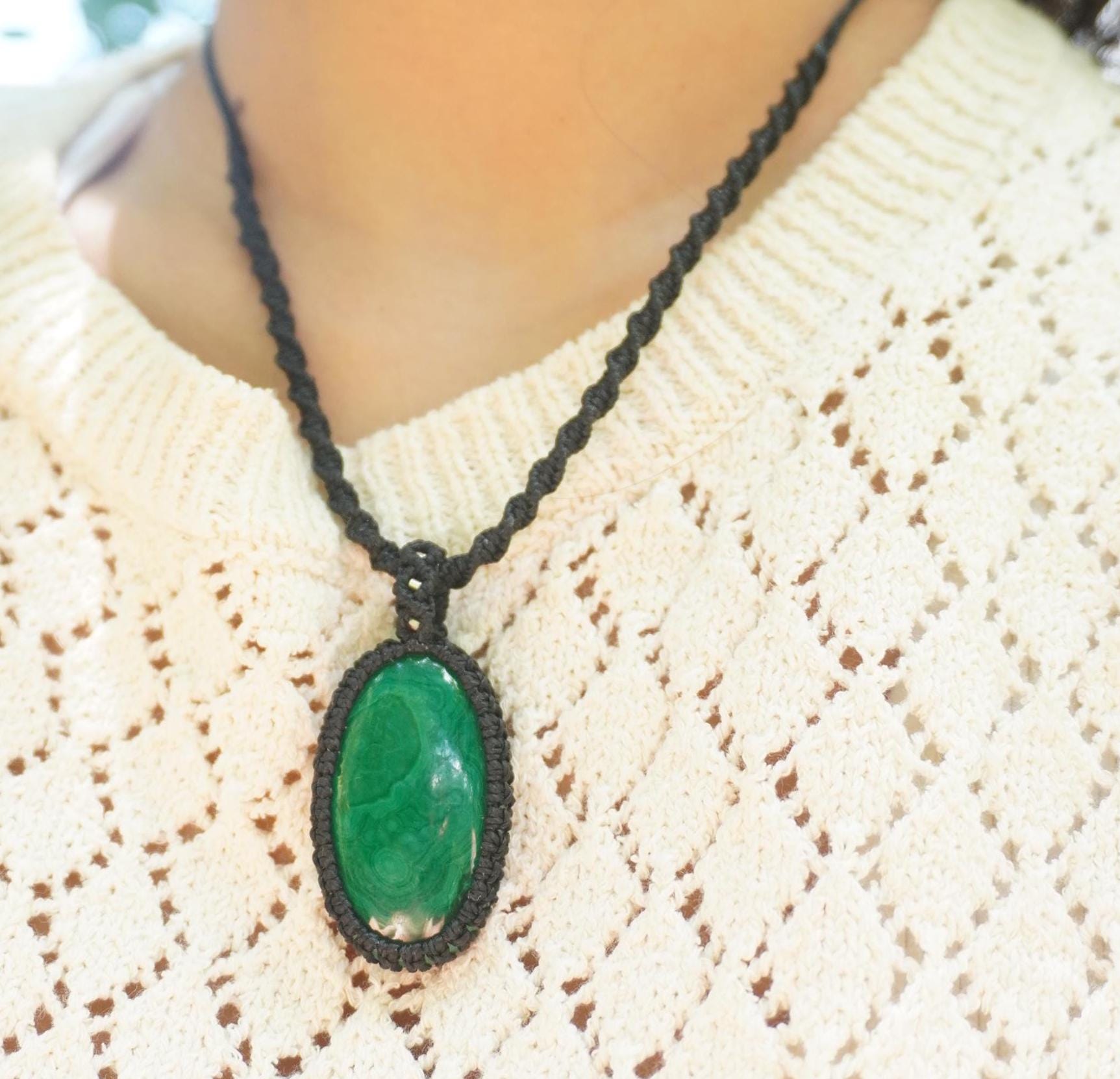 Collar de Malaquita