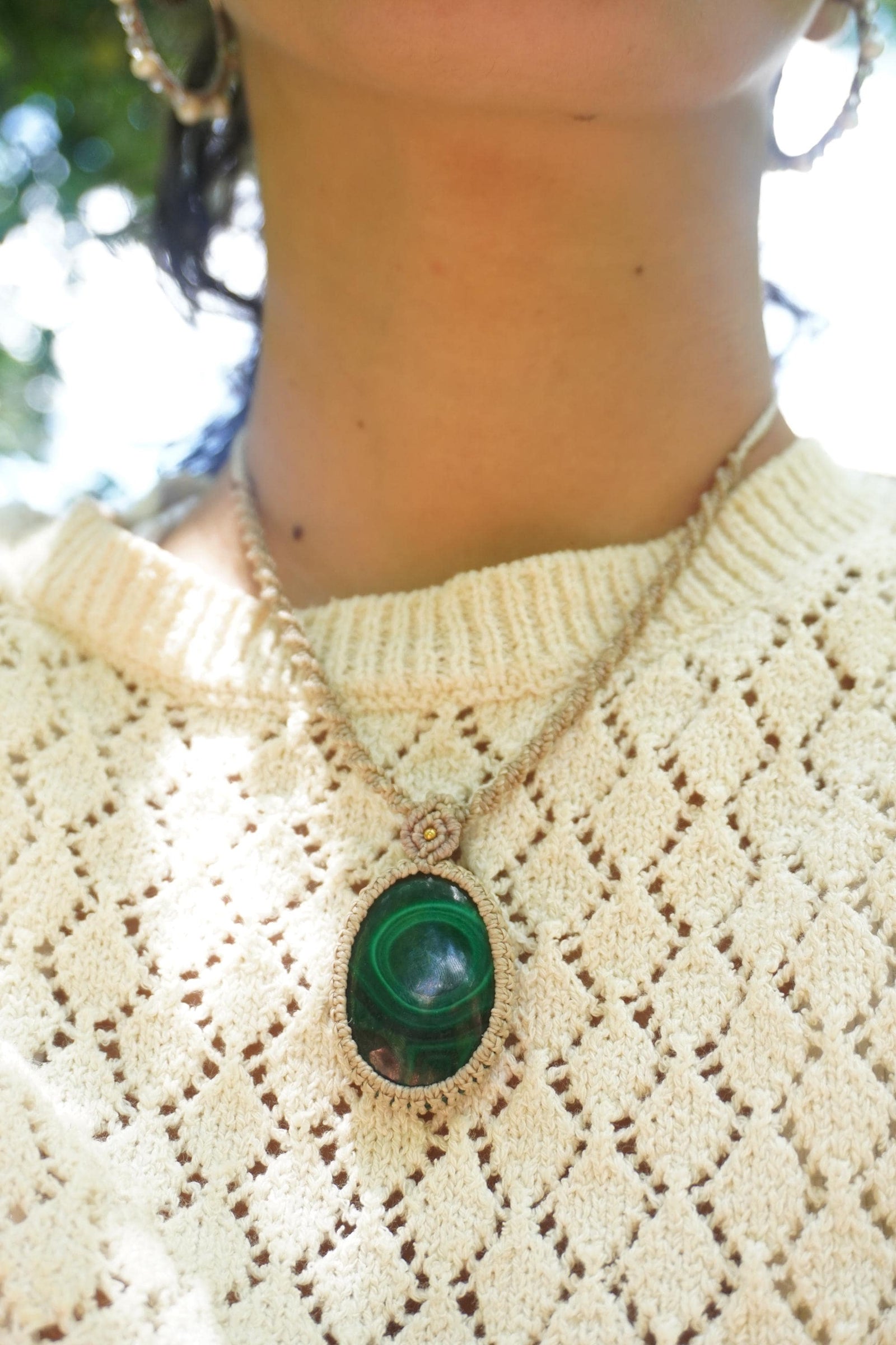 Collar de Malaquita