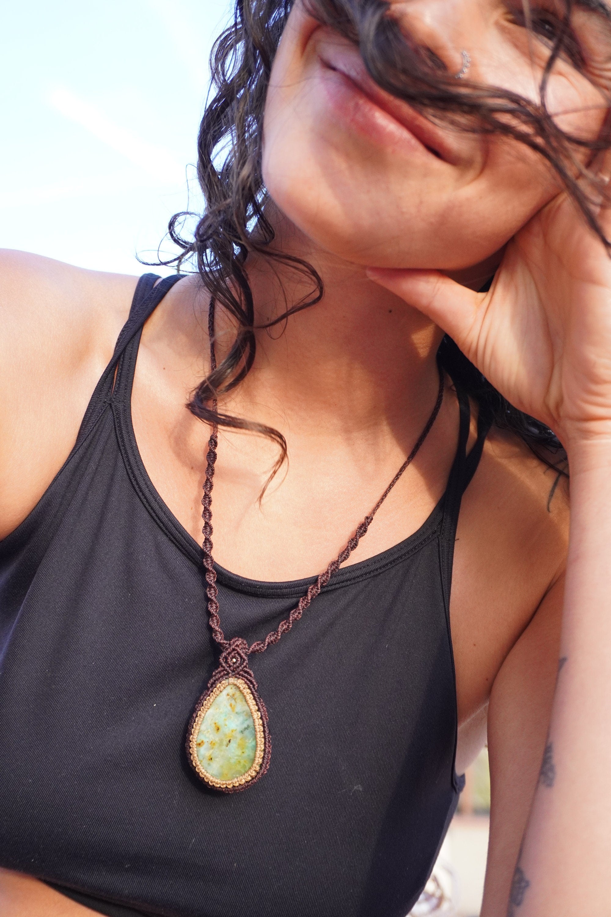 Collar de Crisoprasa