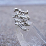 Anillo de coral en plata