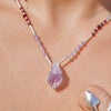 Collar Amatista y Granates