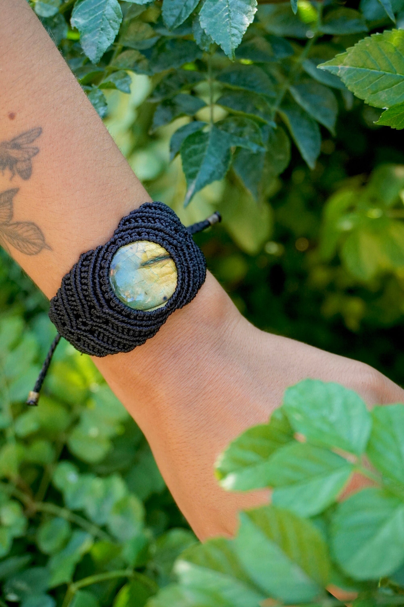 Brazalete de Labradorita