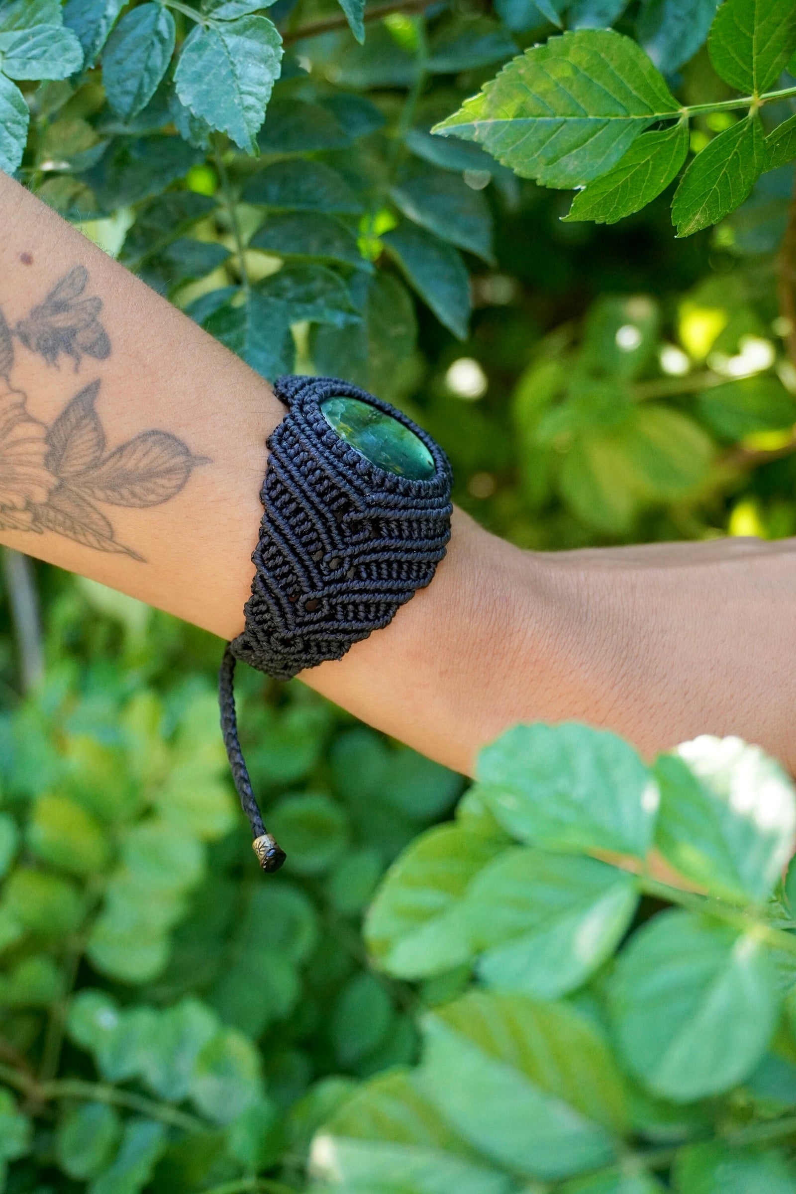 Brazalete de Labradorita