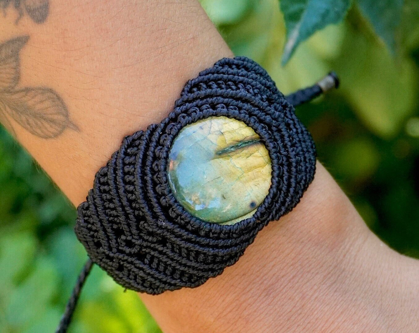 Brazalete de Labradorita
