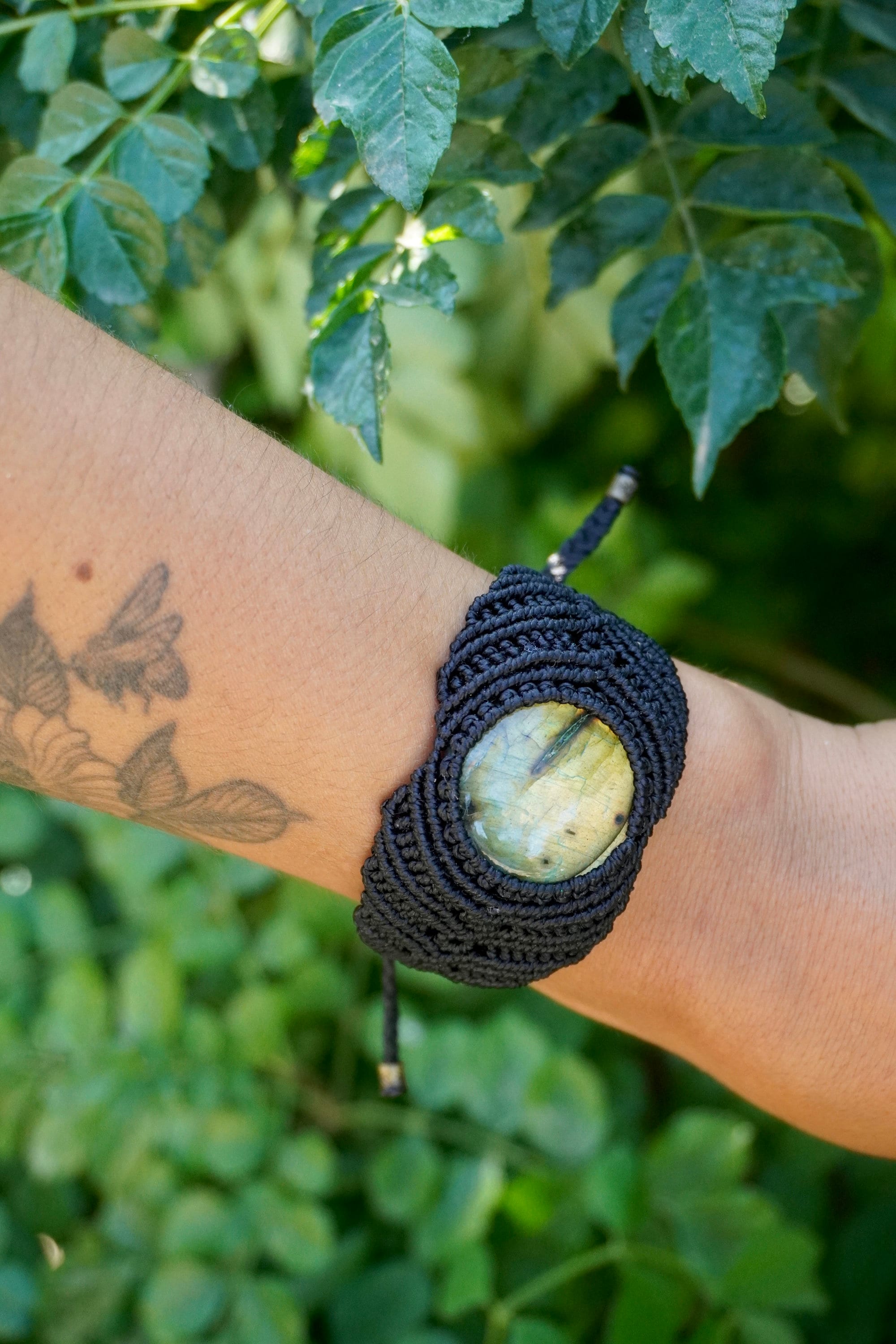 Brazalete de Labradorita