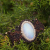 Brazalete Piedra Luna Arcoiris