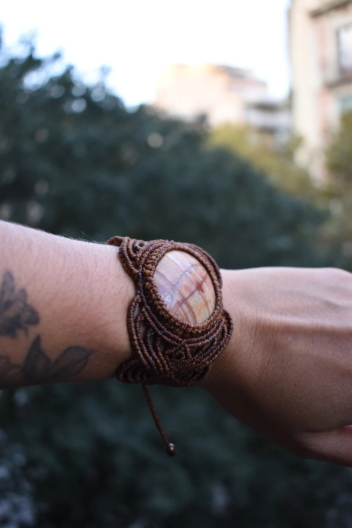 Brazalete de Ónix Andino