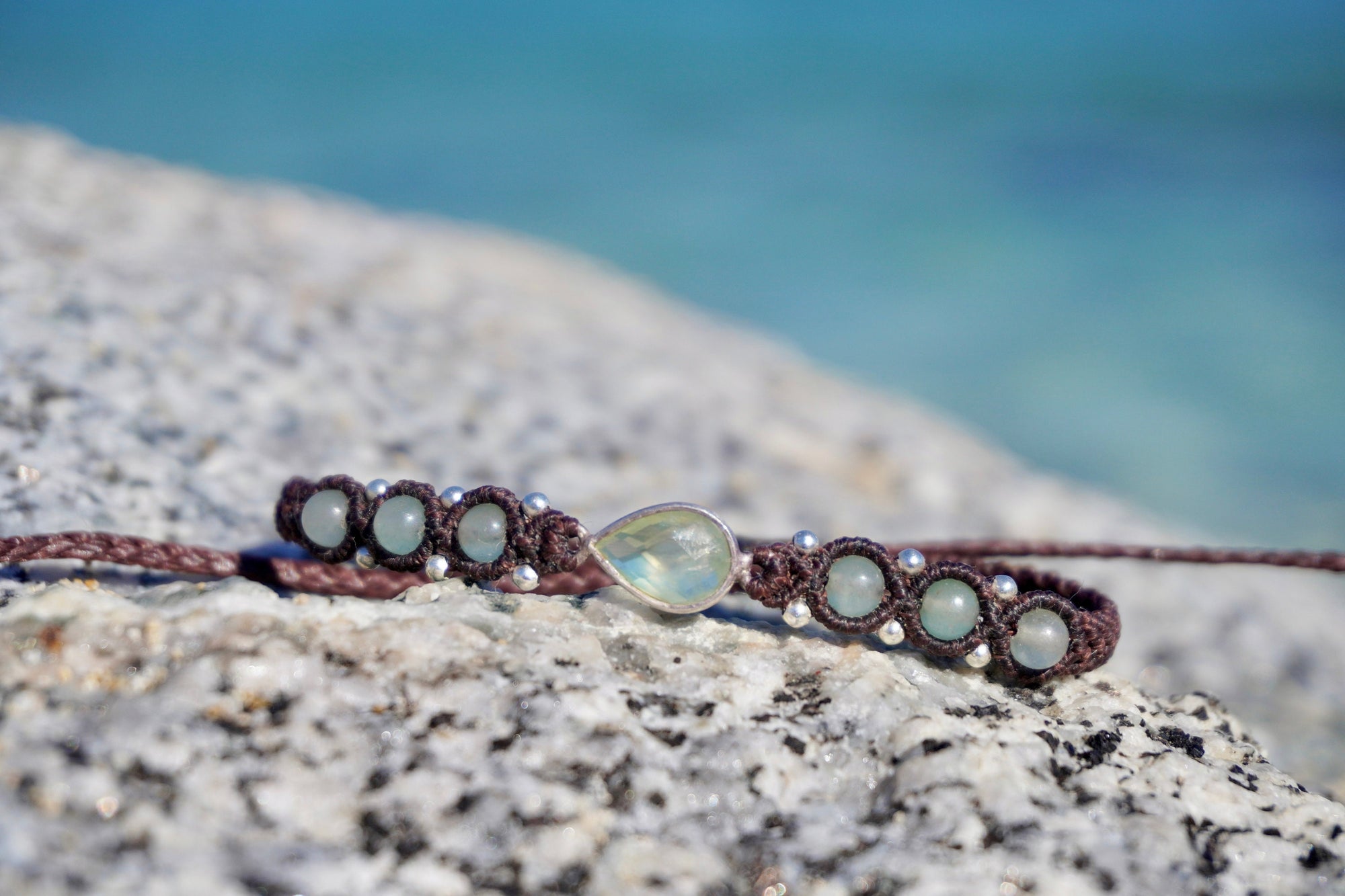 Pulsera de Peridoto y Cuarzo Verde