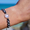 Pulsera de Piedra Lunar Arcoíris y Labradorita