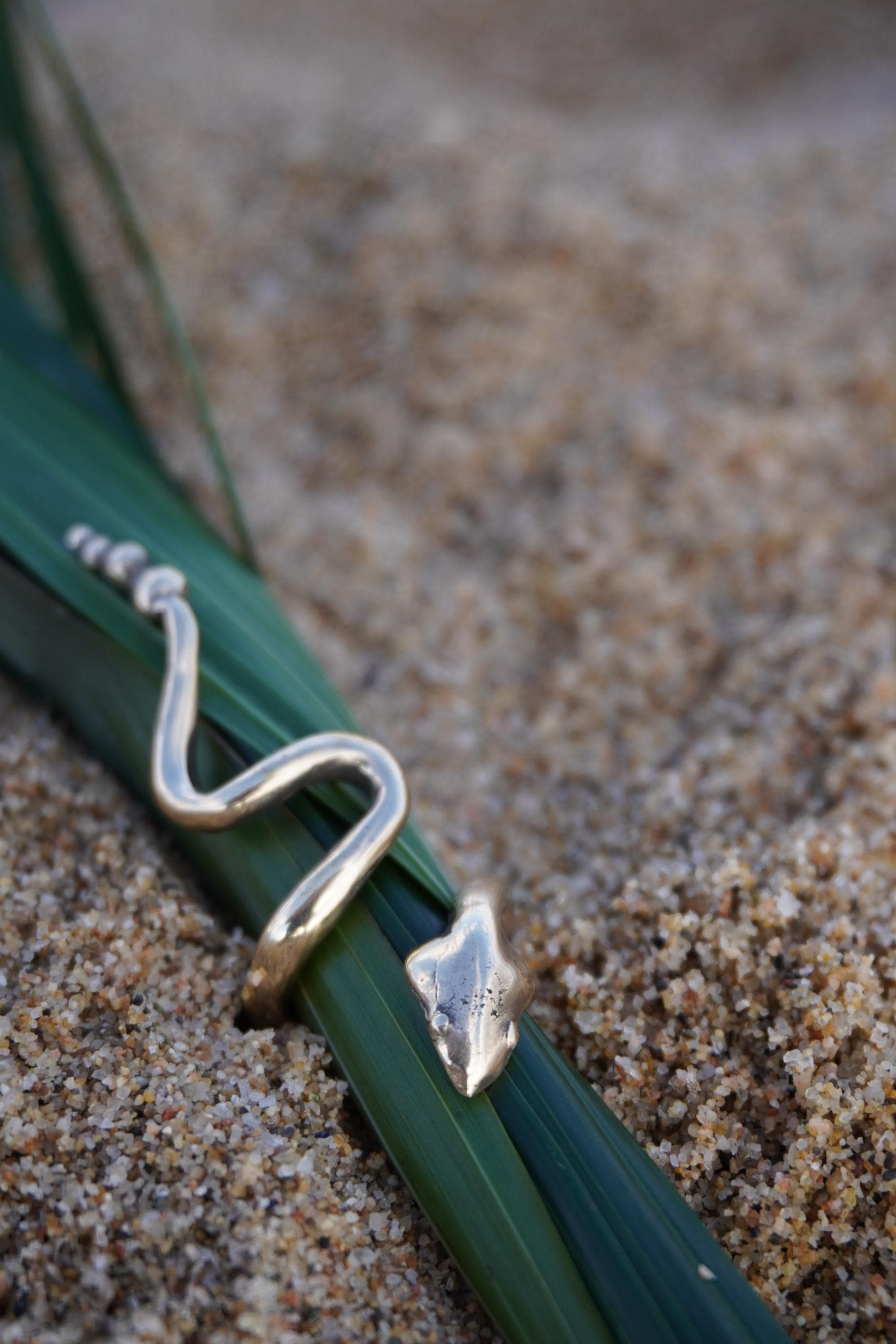 Anillo Cobra (serpiente)  en Bronce