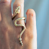 Anillo Cobra (serpiente)  en Bronce